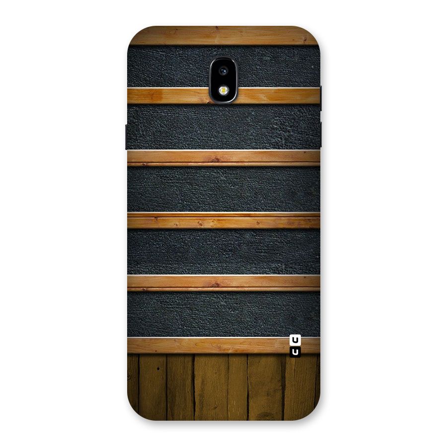 Wood Design Back Case for Galaxy J7 Pro