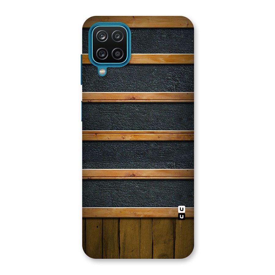 Wood Design Back Case for Galaxy M12