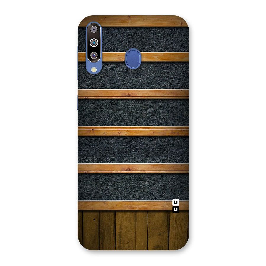 Wood Design Back Case for Galaxy M30