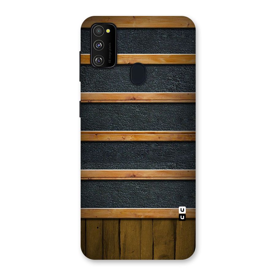 Wood Design Back Case for Galaxy M30s