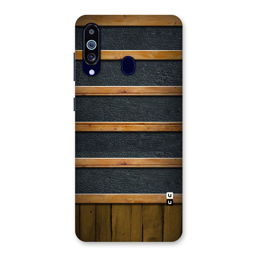 Wood Design Back Case for Galaxy M40