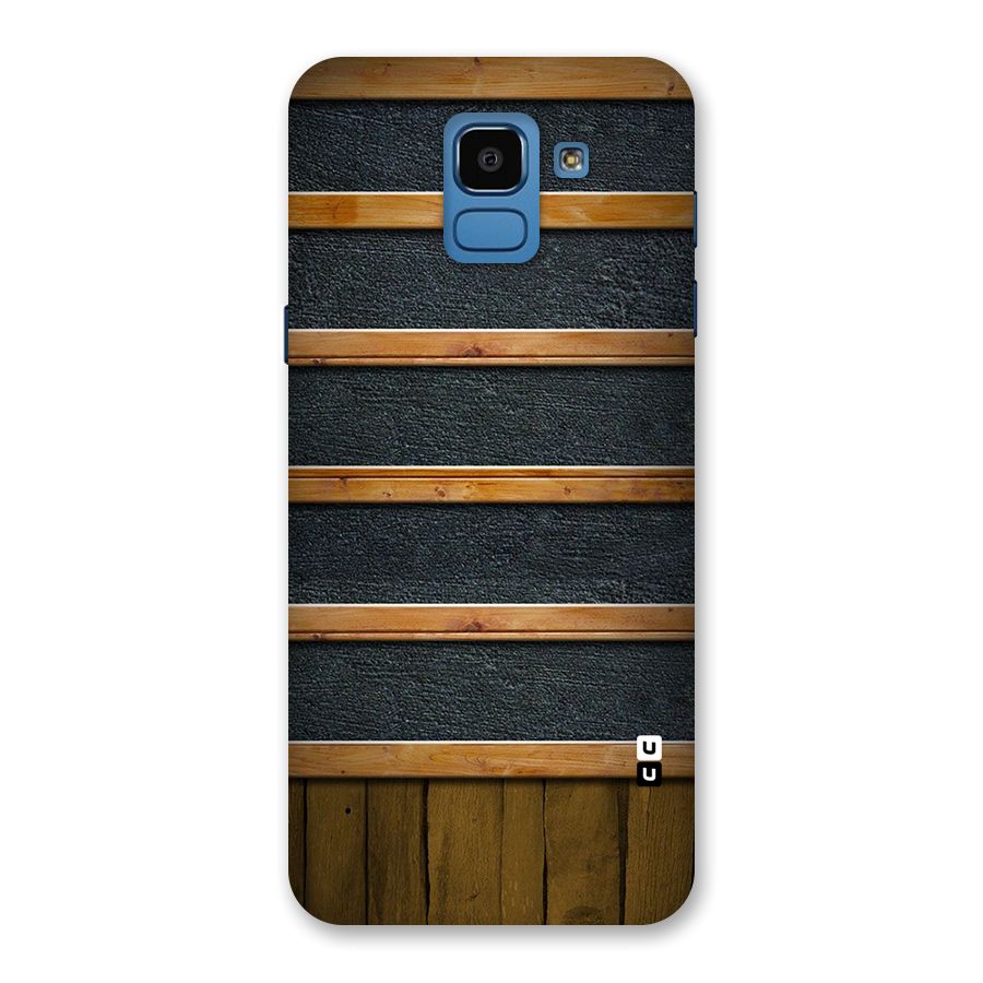 Wood Design Back Case for Galaxy On6