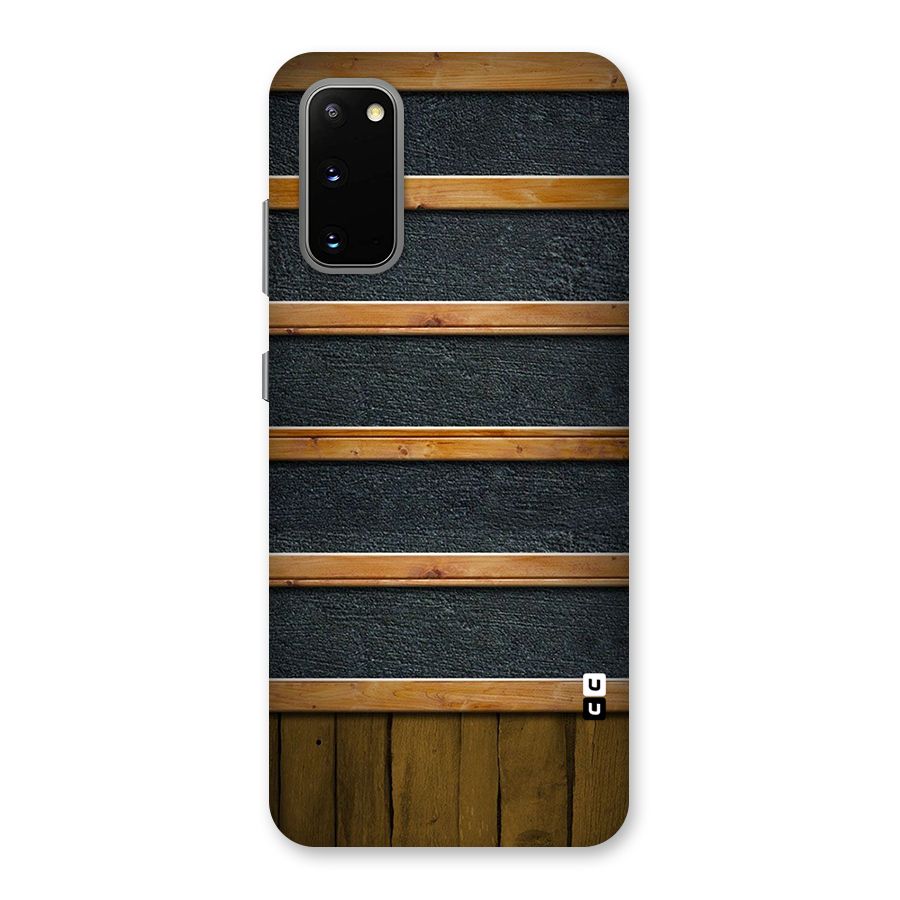Wood Design Back Case for Galaxy S20