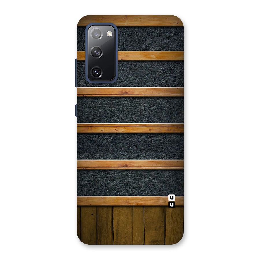 Wood Design Back Case for Galaxy S20 FE