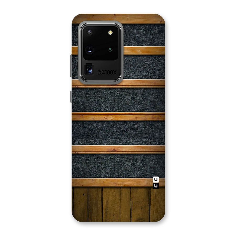 Wood Design Back Case for Galaxy S20 Ultra