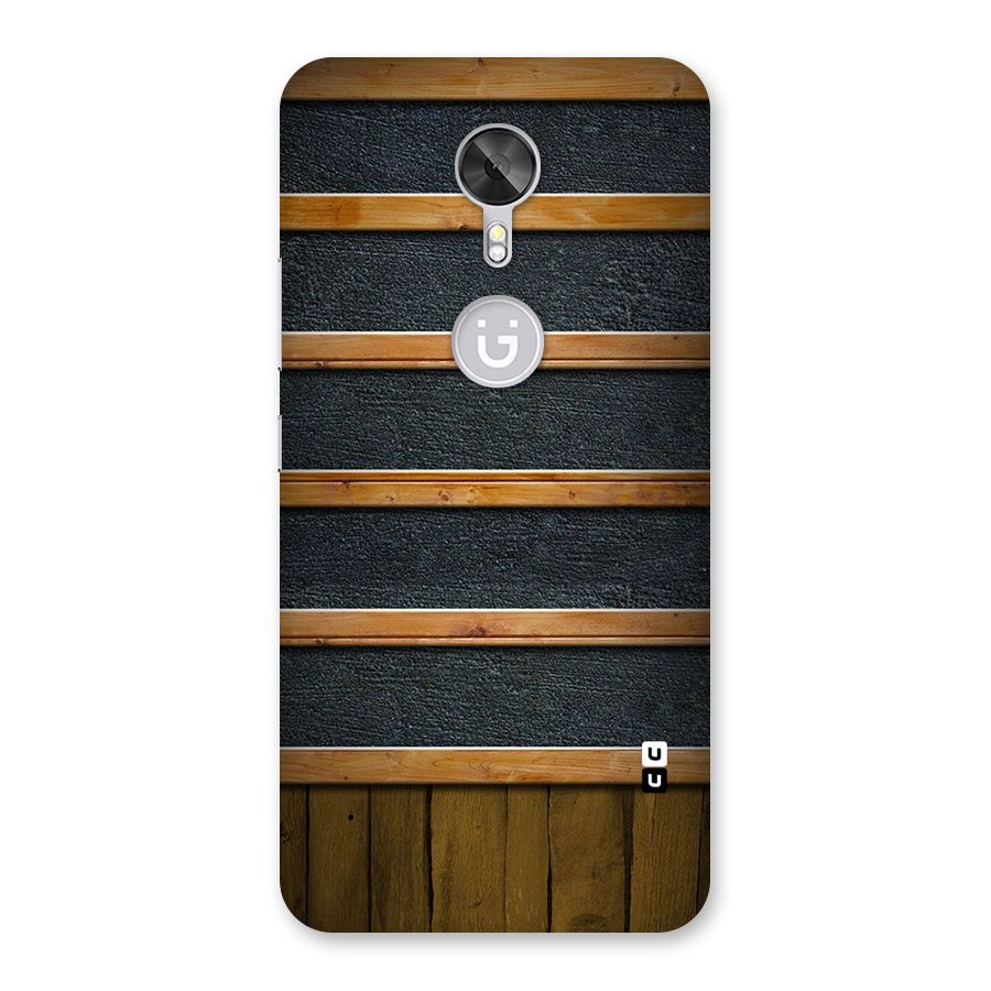 Wood Design Back Case for Gionee A1