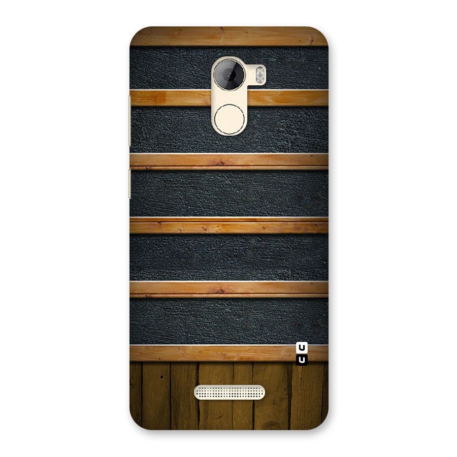 Wood Design Back Case for Gionee A1 LIte