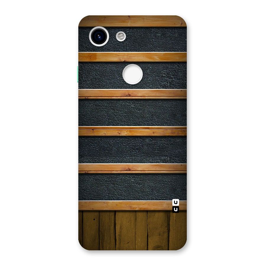 Wood Design Back Case for Google Pixel 3