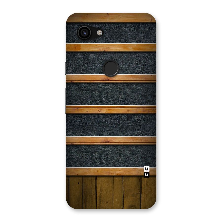 Wood Design Back Case for Google Pixel 3a