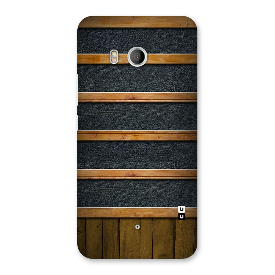 Wood Design Back Case for HTC U11