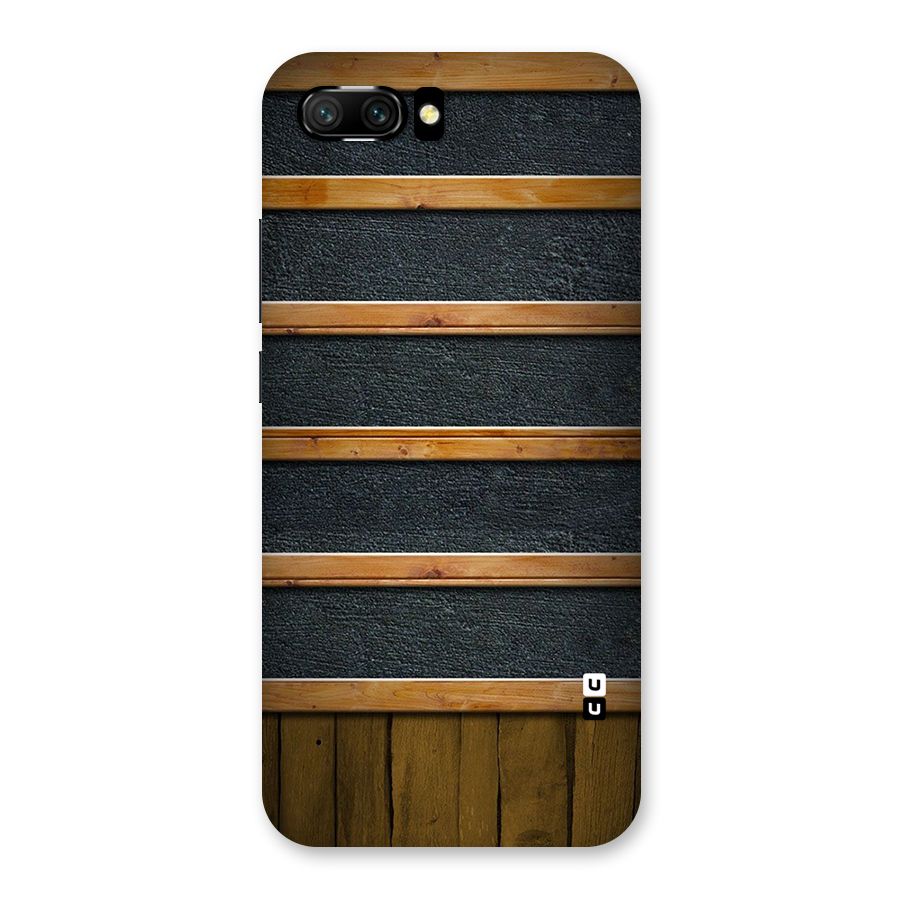 Wood Design Back Case for Honor 10