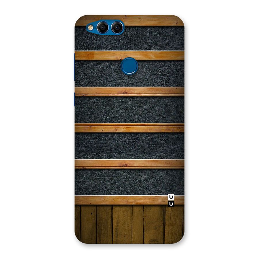 Wood Design Back Case for Honor 7X