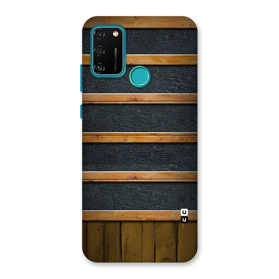 Wood Design Back Case for Honor 9A
