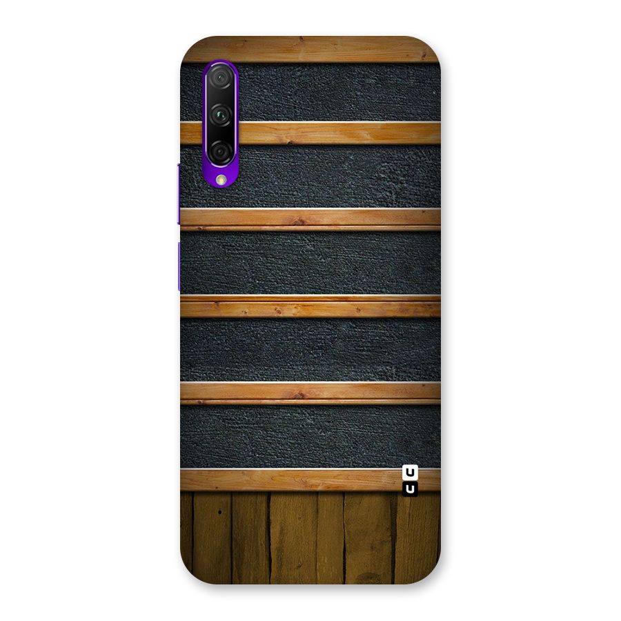 Wood Design Back Case for Honor 9X Pro