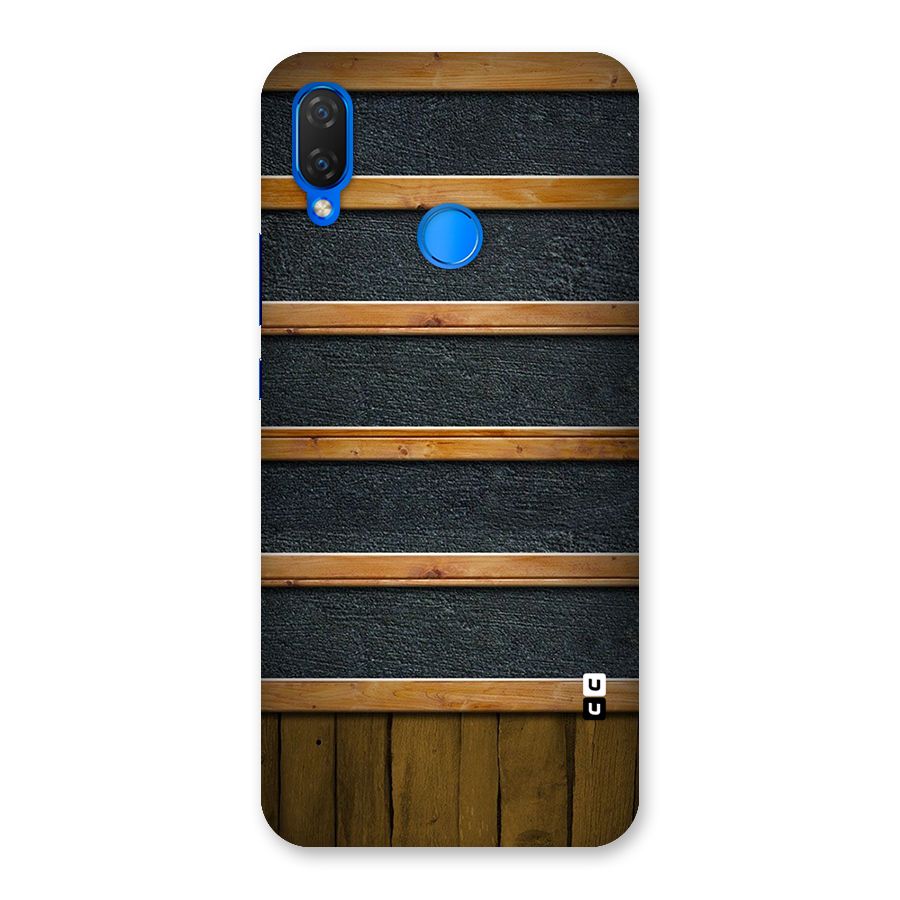 Wood Design Back Case for Huawei P Smart+