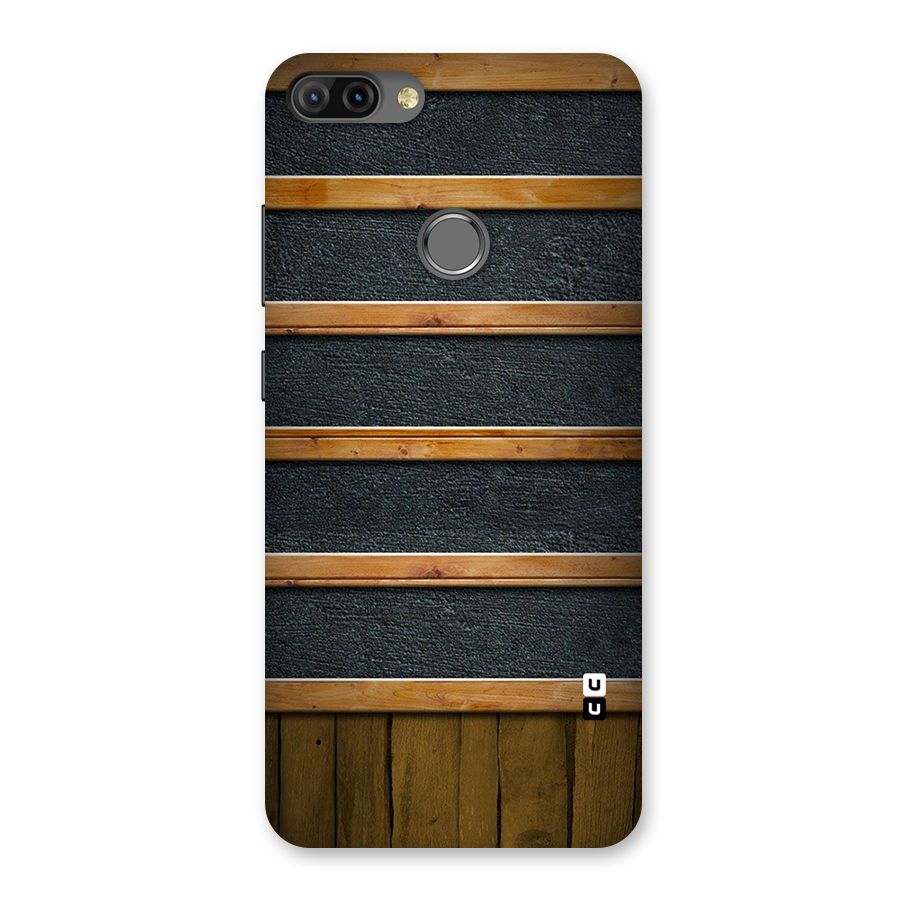 Wood Design Back Case for Infinix Hot 6 Pro