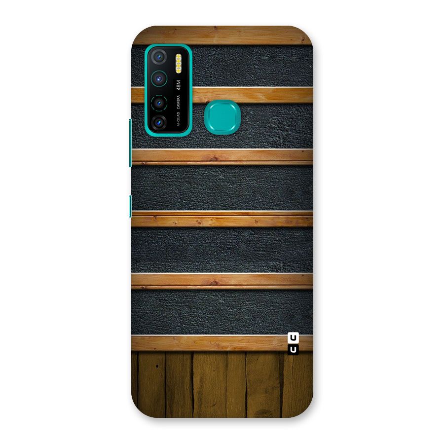 Wood Design Back Case for Infinix Hot 9 Pro