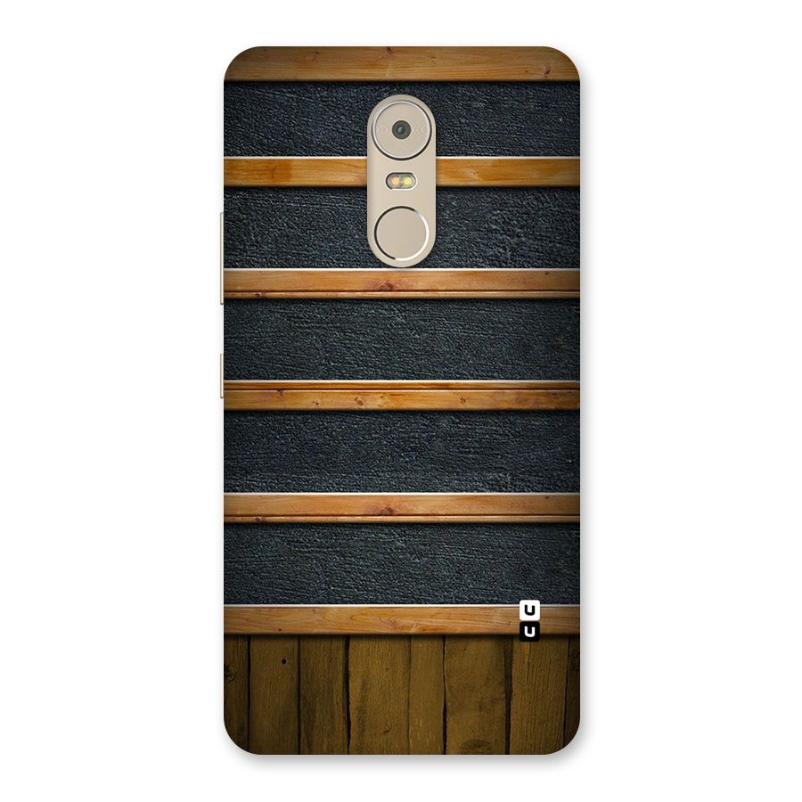 Wood Design Back Case for Lenovo K6 Note