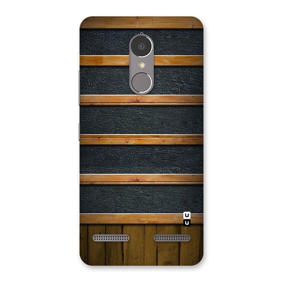 Wood Design Back Case for Lenovo K6 Power