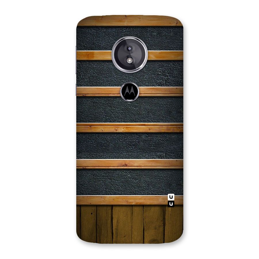 Wood Design Back Case for Moto E5