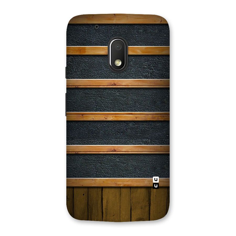 Wood Design Back Case for Moto G4 Play