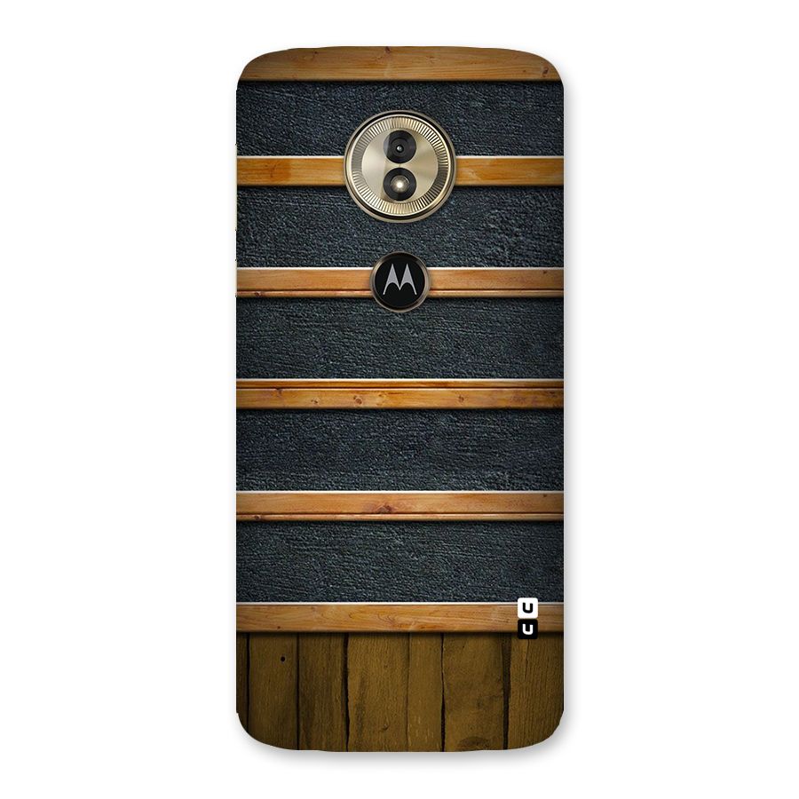 Wood Design Back Case for Moto G6 Play