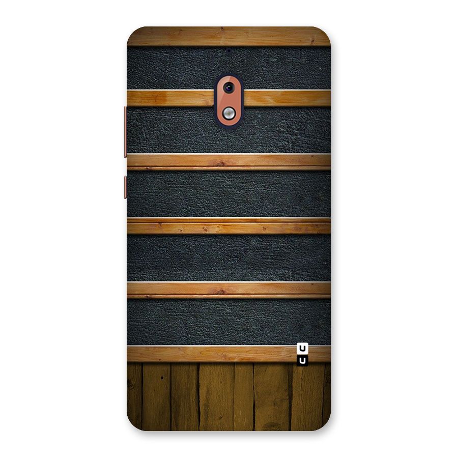 Wood Design Back Case for Nokia 2.1