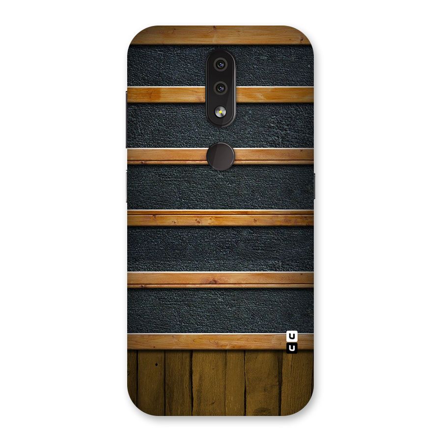 Wood Design Back Case for Nokia 4.2