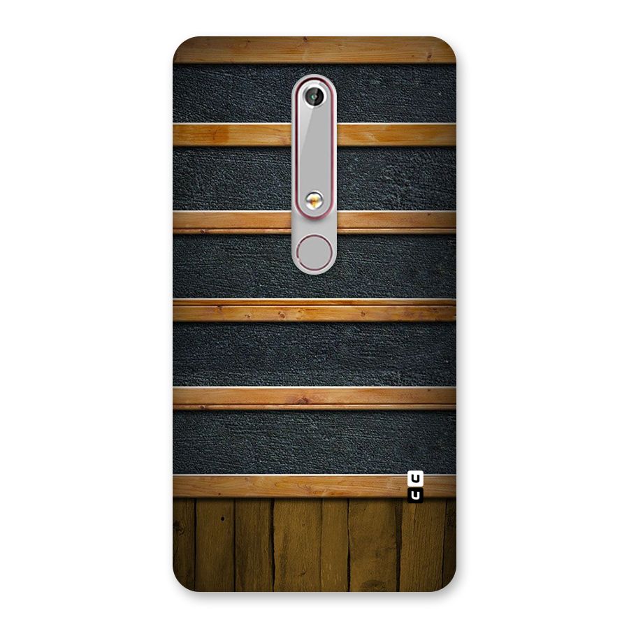 Wood Design Back Case for Nokia 6.1