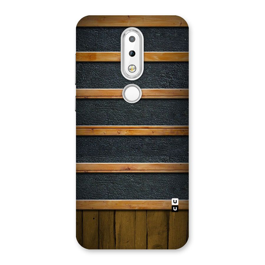 Wood Design Back Case for Nokia 6.1 Plus