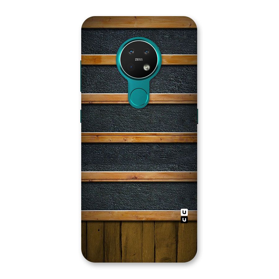 Wood Design Back Case for Nokia 7.2