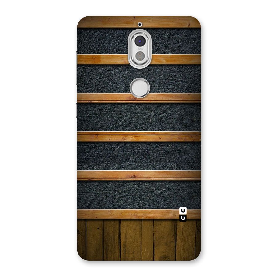 Wood Design Back Case for Nokia 7