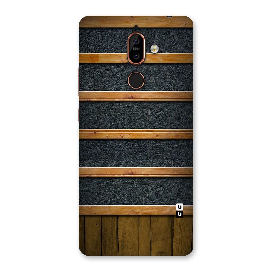 Wood Design Back Case for Nokia 7 Plus