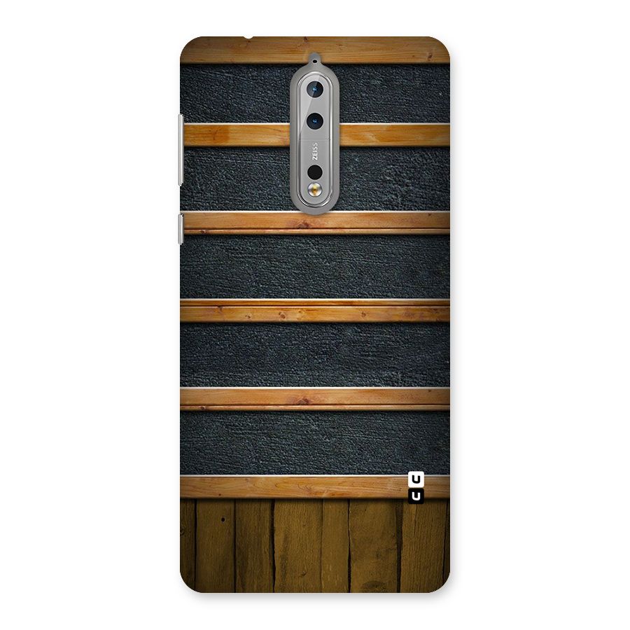 Wood Design Back Case for Nokia 8