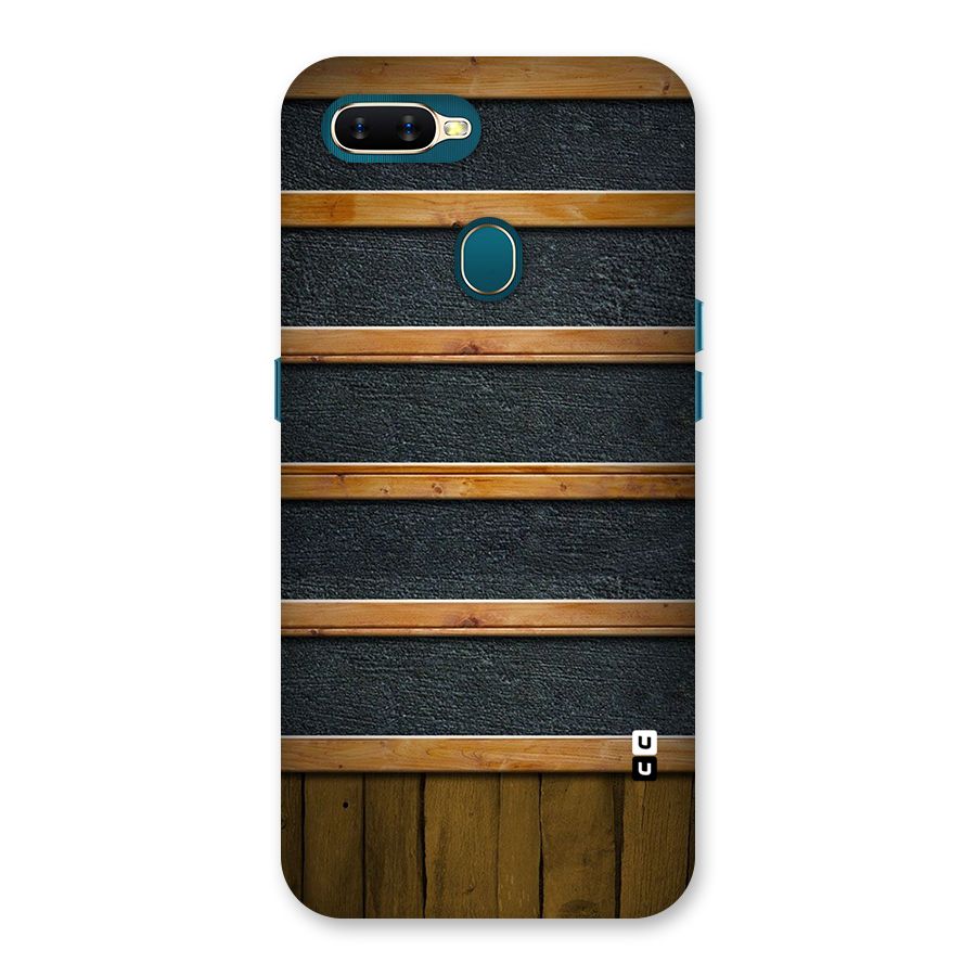 Wood Design Back Case for Oppo A11k