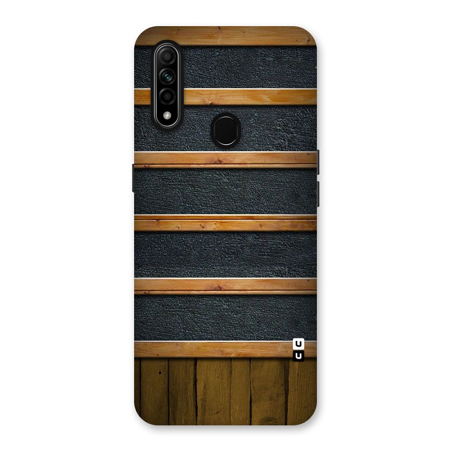 Wood Design Back Case for Oppo A31