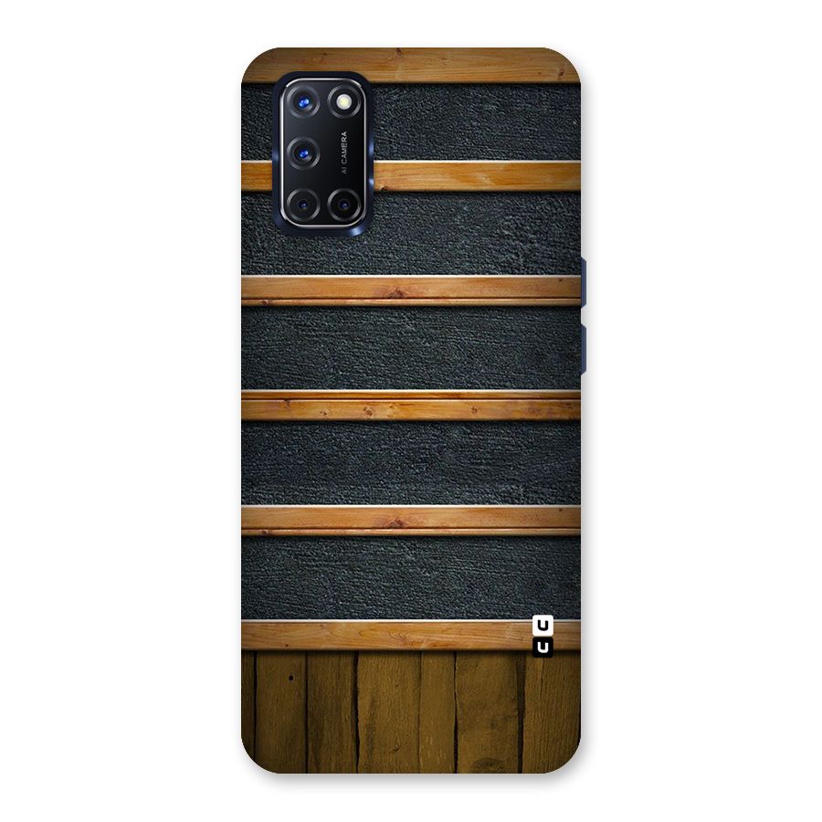 Wood Design Back Case for Oppo A52