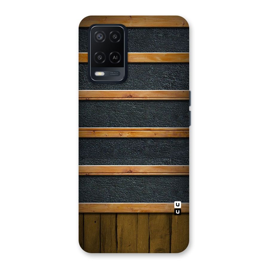 Wood Design Back Case for Oppo A54