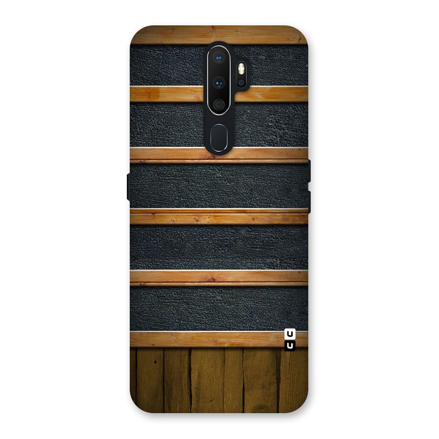 Wood Design Back Case for Oppo A5 (2020)