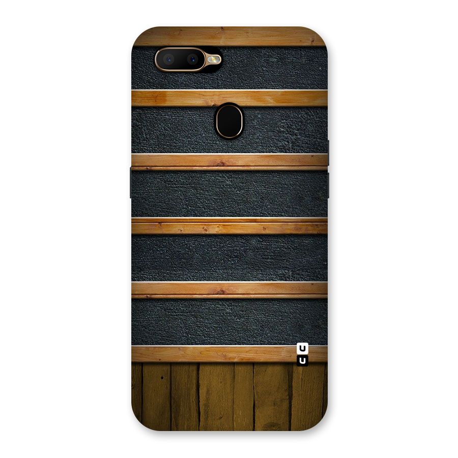 Wood Design Back Case for Oppo A5s