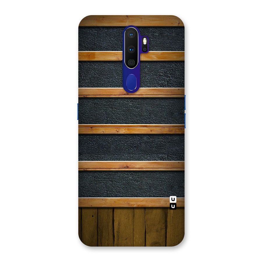 Wood Design Back Case for Oppo A9 (2020)