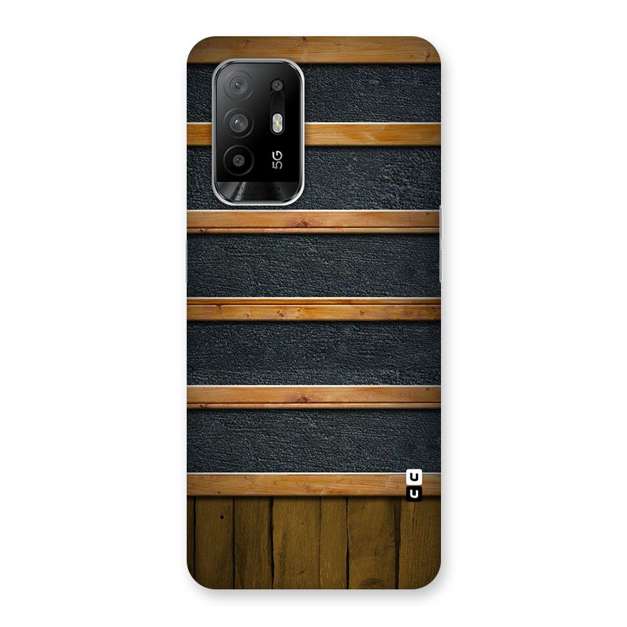 Wood Design Back Case for Oppo F19 Pro Plus 5G