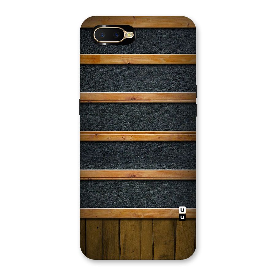 Wood Design Back Case for Oppo K1