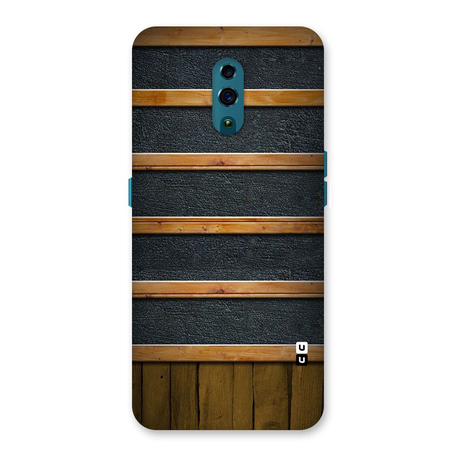 Wood Design Back Case for Oppo Reno