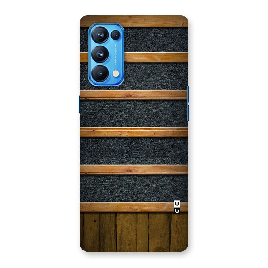 Wood Design Back Case for Oppo Reno5 Pro 5G