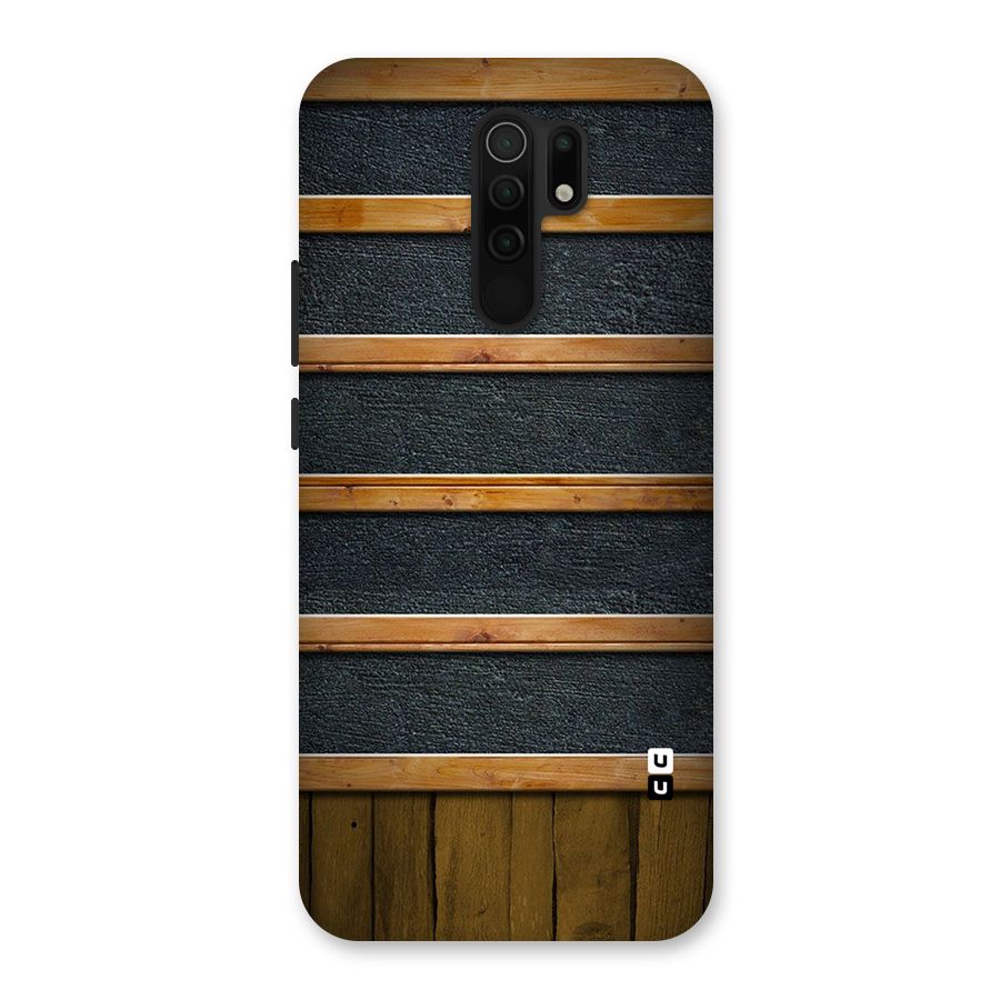 Wood Design Back Case for Poco M2