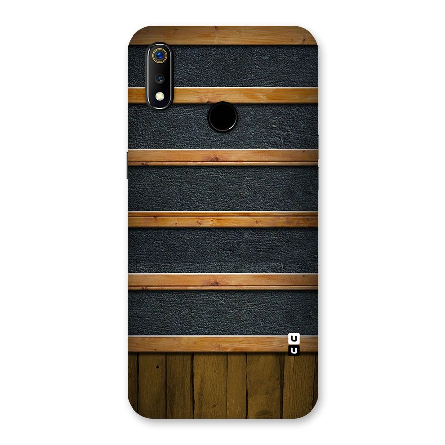 Wood Design Back Case for Realme 3