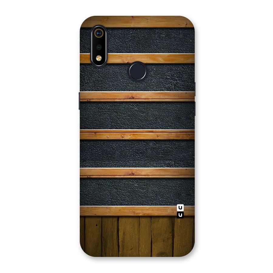 Wood Design Back Case for Realme 3i