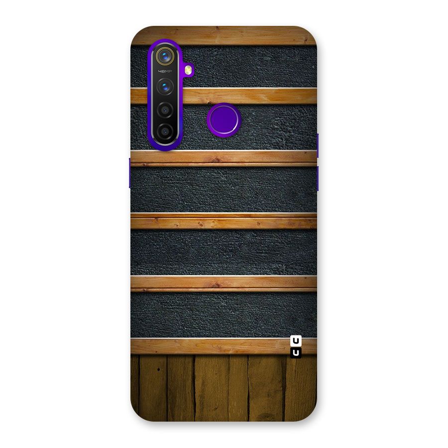 Wood Design Back Case for Realme 5 Pro