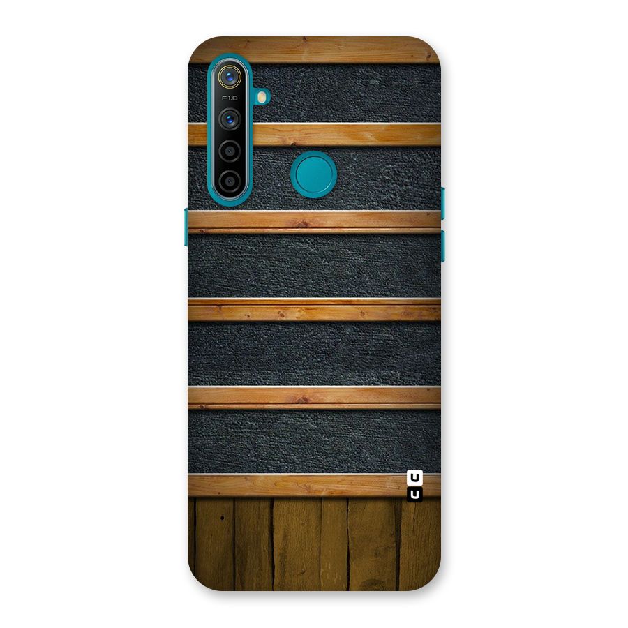 Wood Design Back Case for Realme 5i